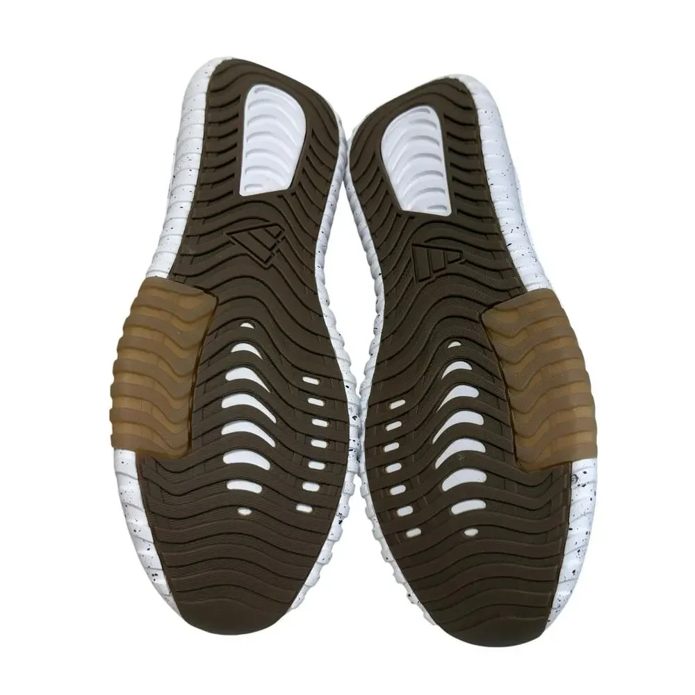 Adidas Men's Kaptir 4.0 Sportswear Shoes White/Black/Gum JR8531 Size 12